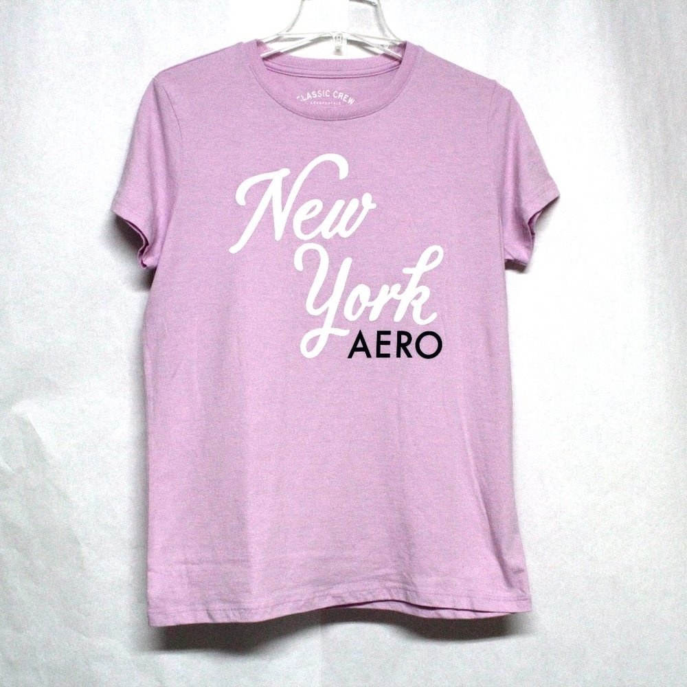 New York Aero Classic Crew XL Short Sleeve Graphic Tee Shirt